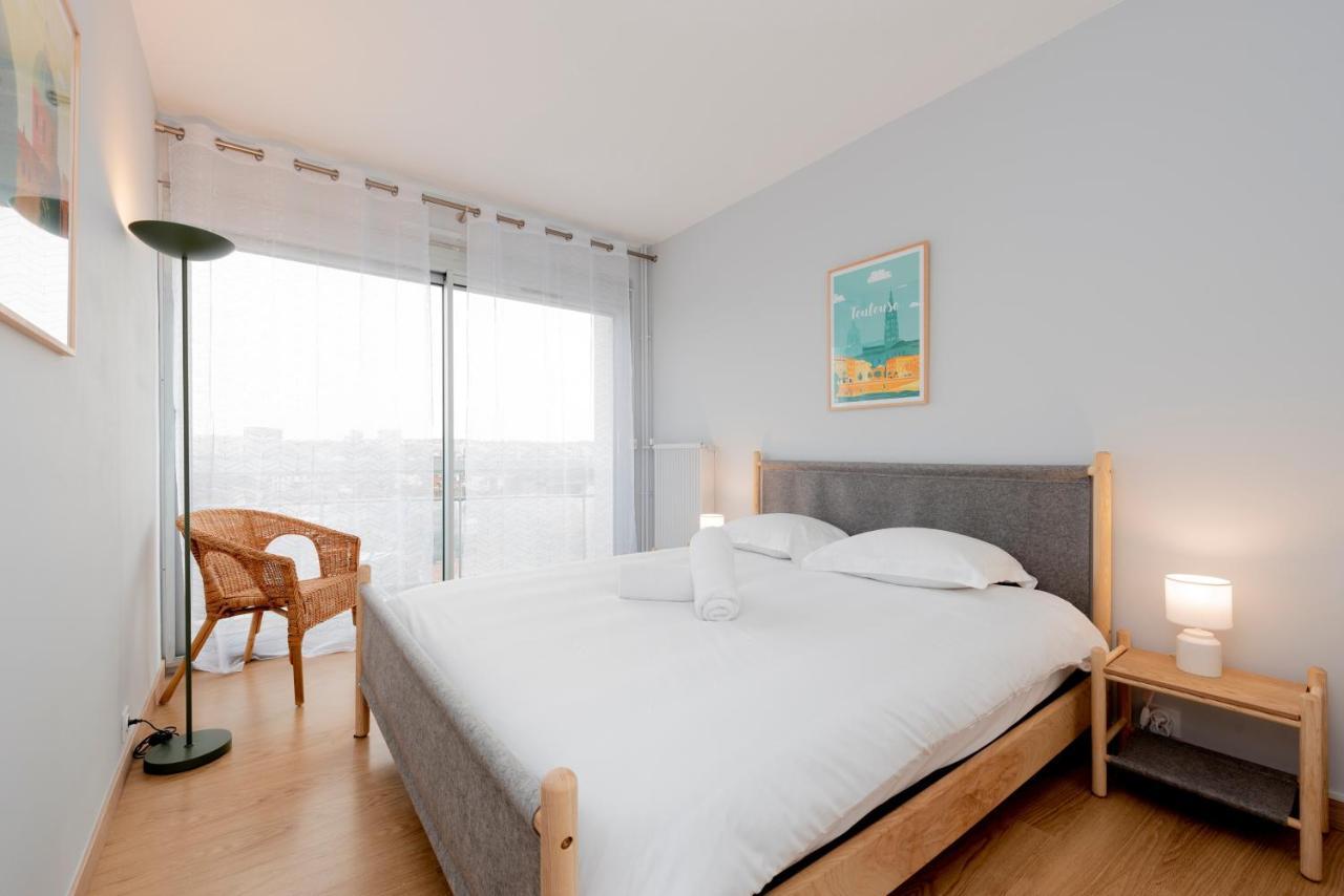 Le St Honore - 7Eme Etage Avec Vue Sur La Ville Toulouse Eksteriør billede