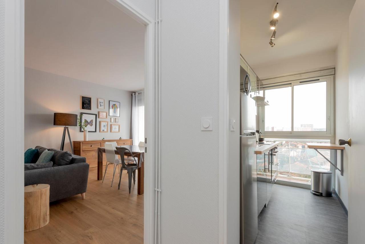 Le St Honore - 7Eme Etage Avec Vue Sur La Ville Toulouse Eksteriør billede